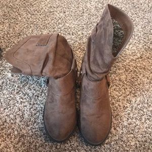 Brown boots